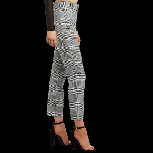 BARDOT
BELTED CHECK PANT - Picture 2 of 5